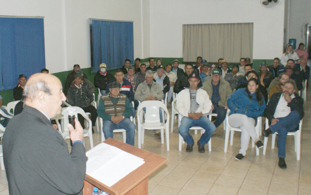 Saúde de Espigão Alto realiza evento da campanha Agosto Azul sobre