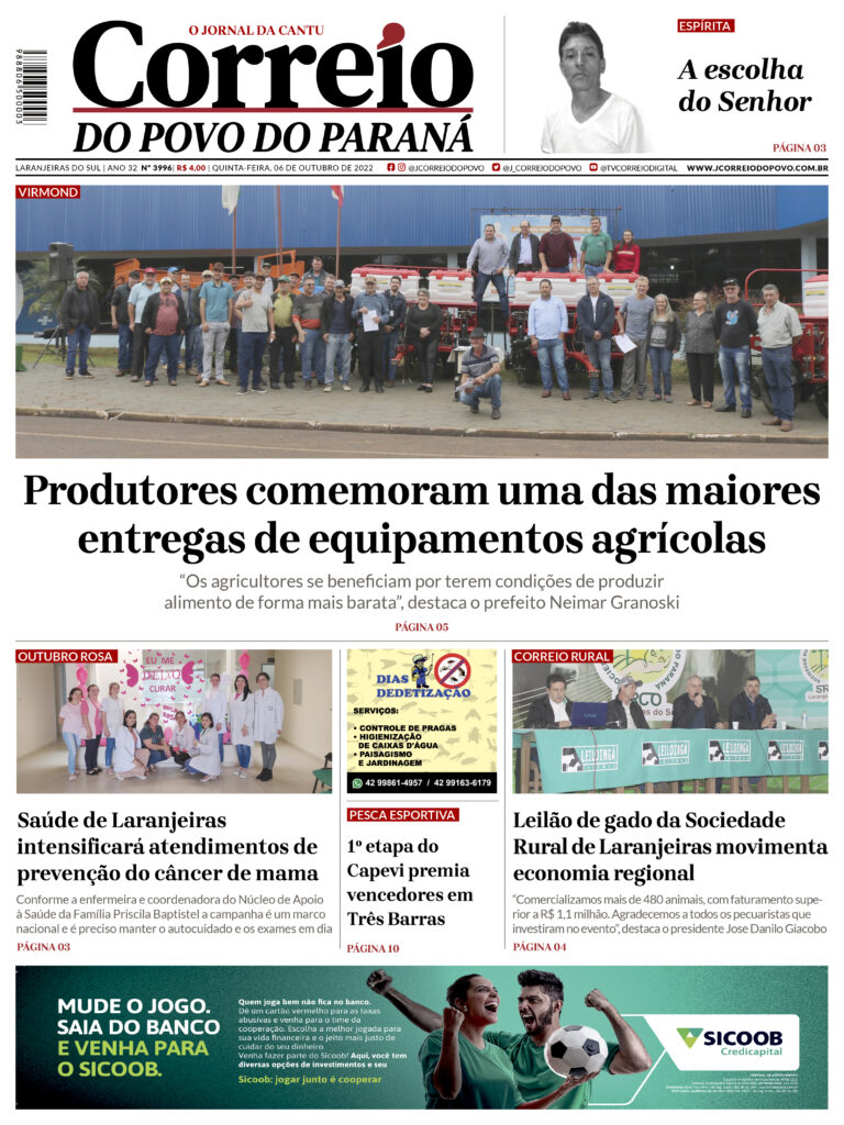 Impresso 3996 Jornal Correio Do Povo