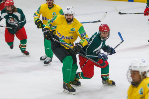 Estima-se que o hockey no gelo tenha surgido no Canadá, entre os Séculos 18  e 19, como adaptação do hóquei no campo durante o inverno rigoroso no país  da América do Norte. As primeiras partidas entre clubes aconteceram ainda  no Século 19. A NHL