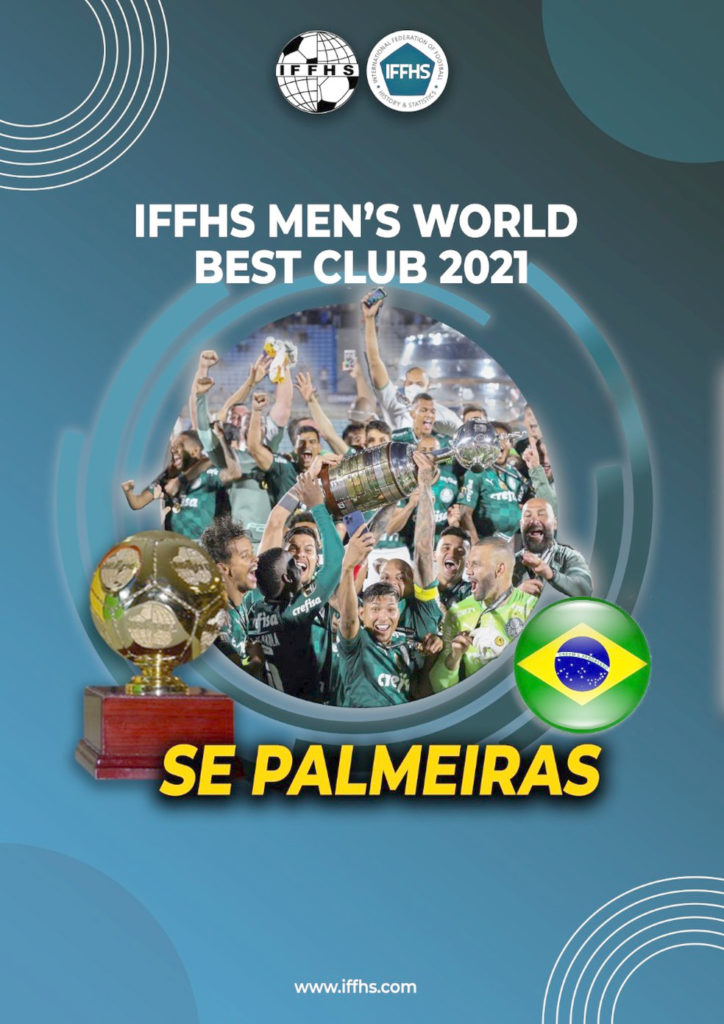 Palmeiras é eleito o melhor time do mundo de 2021 - Jornal Correio do Povo