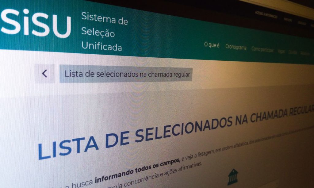 Notas de corte Sisu 2023 na UFRN