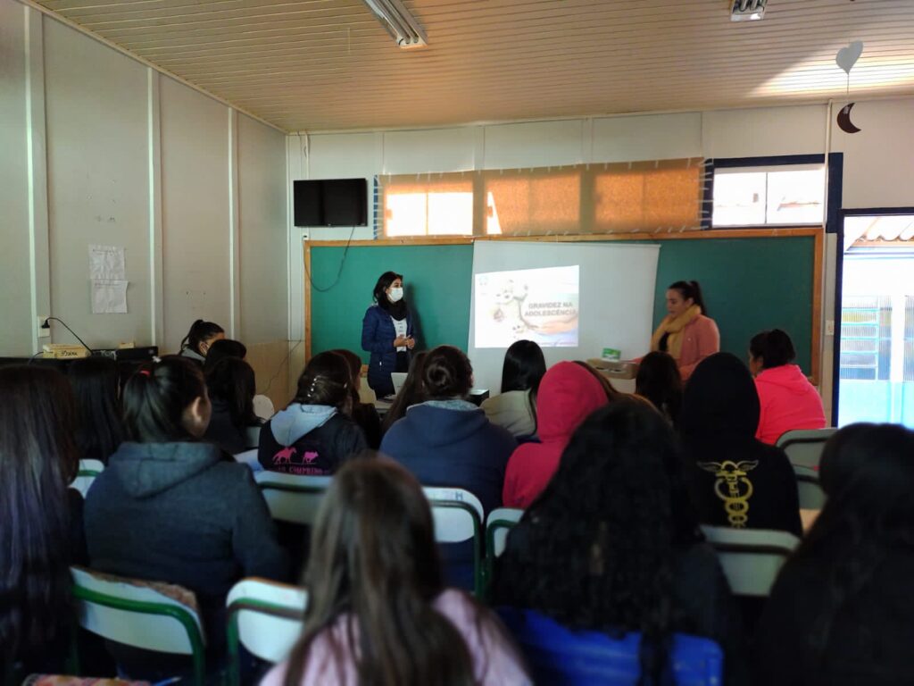 Saúde Na Escola Realiza Palestra Sobre Sexualidade Na Adolescência Em