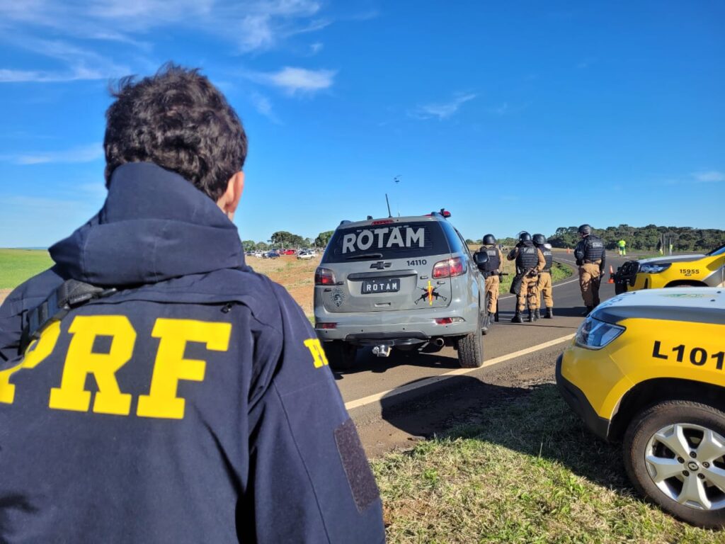 PRF, Rotam e PM no acidente