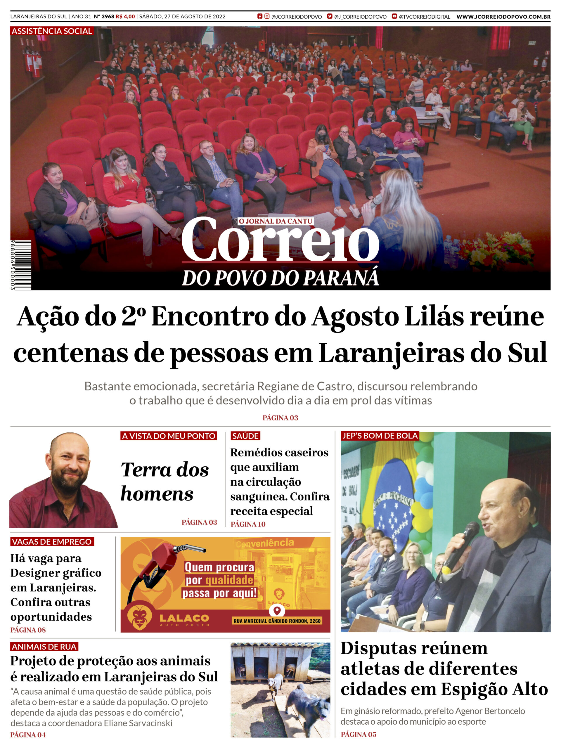 Impresso 3968 - Jornal Correio Do Povo