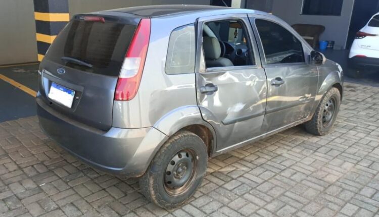 Segundo testemunhas, o veículo Ford Fiesta atingiu Murilo de 12 anos, e o condutor fugiu sem prestar socorro. - Foto: Divulgação/Redes Sociais