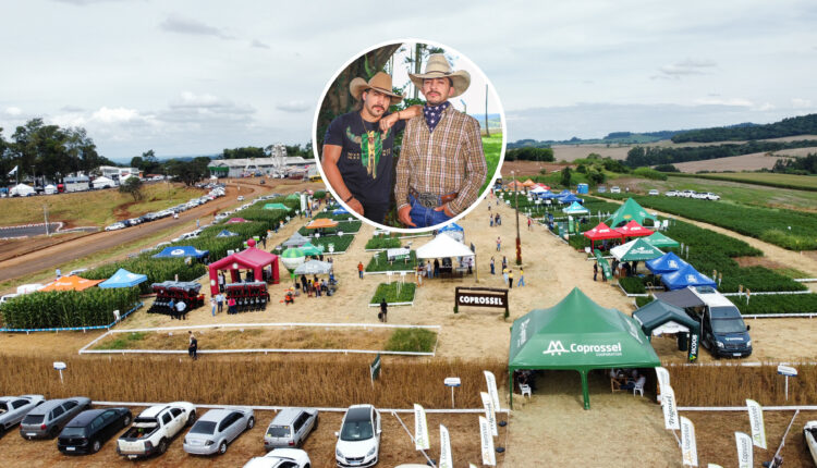 Feira iniciou com dia de campo, reunião da Cantu, abertura do rodeio e Show de Léo & Raphael.- Foto: Assessoria