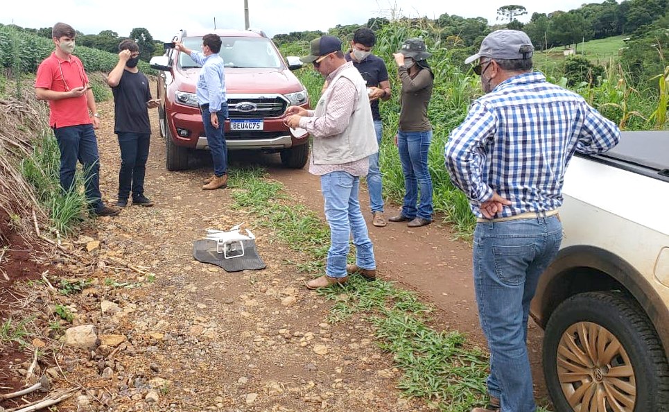 Drone pode ser utilizado para tirar fotos aéreas das propriedades 